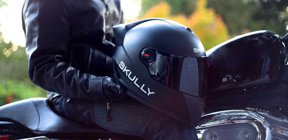 Smart helmet gives you eyes in the back of your head